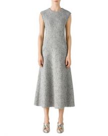 St John Boucle Tweed Fit and Flare Dress   Bloomingdales at Bloomingdales