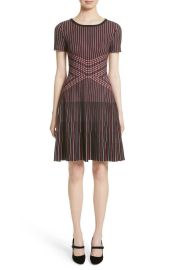 St John Collection Atlantis Striped Dress at Nordstrom