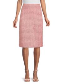 St John Tweed Pencil Skirt on SALE at Saks Off 5th