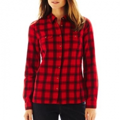 St Johns Bay Plaid Shirt at JC Penney