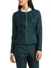 Stacia Chintz Curved Suit Jacket at Ted Baker