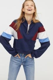 Stand up Collar Sweatshirt by H&M at H&M