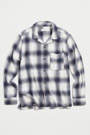 Standard Cloth Flannel Camp Collar Shirt at Urban Outfitters