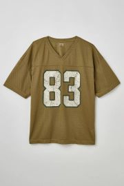 Standard Cloth Football Jersey Tee at Urban Outfitters