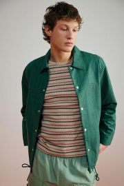 Standard Cloth Standard Cloth Green Ripstop Coach Jacket at Urban Outfitters