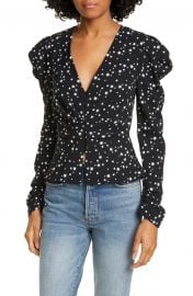 Star Print Blouse by Jonathan Simkhai at Nordstrom