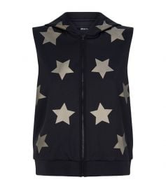 Star Print Sleeveless Hoodie by Ultracor at Harrods