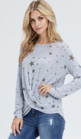 Star Print Top by Jamie and Maxi at Shoptiques