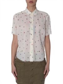 Star Printed Short Sleeve Shirt at Cettire