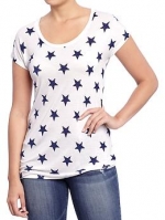 Star print tee at Gap at Gap