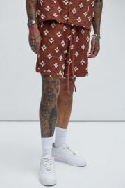 Starlet Warmup Shorts - Brown Fashion Nova at Fashion Nova