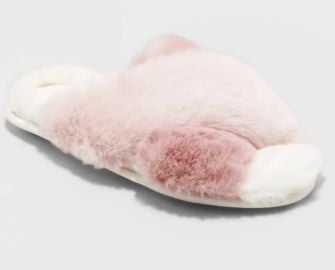Stars Above at Target Paris Crossband Faux Fur Slippers at Target