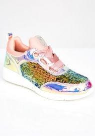 Static Spark Sequin Sneakers at Dolls Kill