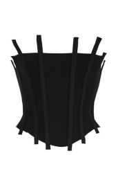 Statute Exposed Boning Crepe Bustier by Maticevski at Moda Operandi