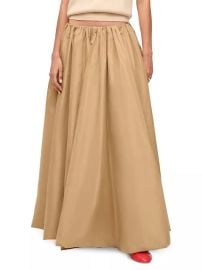 Staud Bellagio Cotton Maxi Skirt at Saks Fifth Avenue