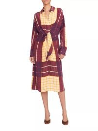 Staud Elsa Button Front Shirtdress at Saks Fifth Avenue