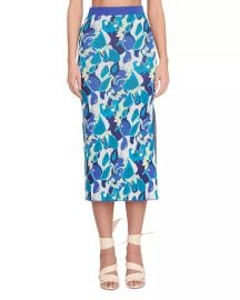 Staud Giovanni Printed Midi Skirt at Bloomingdales