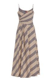 Staud Sarah Embroidered Stretch Cotton Maxi Dress at Moda Operandi