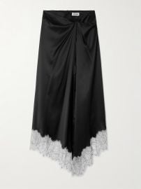 Staud Sonoma Silk Skirt at Net a Porter