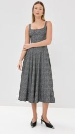 Staud Wells Fit Flare Midi Dress at Shopbop