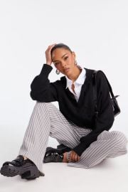 Stay Elite Pullover Collared Sweater Fashion Nova at Fashion Nova