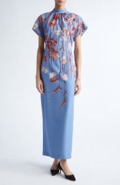 Stella Floral Stretch Crepe Dress at Nordstrom