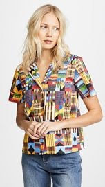 Stella Jean Collared Button Down Shirt at Shopbop