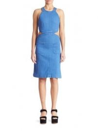 Stella McCartney - Cutout Denim Dress at Saks Fifth Avenue