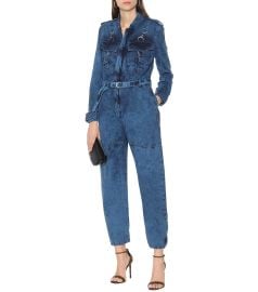 Stella McCartney - Denim jumpsuit at Mytheresa