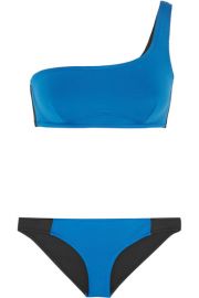 Stella McCartney   Iconic Color Block one-shoulder bikini at Net A Porter