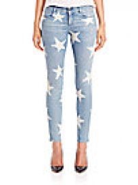 Stella McCartney - Star-Print Skinny Jeans at Saks Fifth Avenue