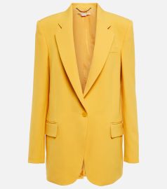 Stella McCartney - Wool-blend single-breasted blazer at Mytheresa