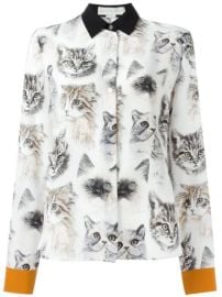 Stella McCartney  Wilson  Cat Print Shirt - Farfetch at Farfetch