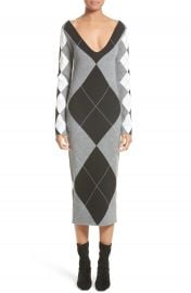 Stella McCartney Argyle Sweater Dress at Nordstrom