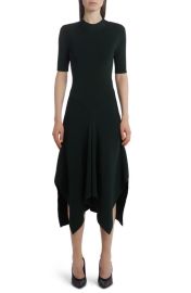 Stella McCartney Asymmetric Compact Rib Sweater Dress at Nordstrom