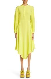 Stella McCartney Asymmetric Crepe Maxi Dress at Nordstrom