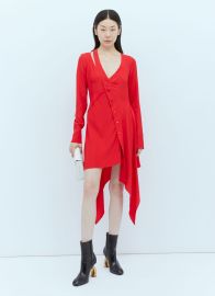 Stella McCartney Asymmetric Seam Cut Out Dress at LN-CC