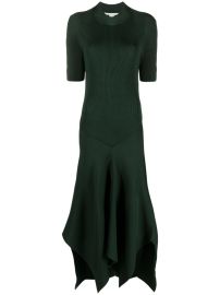 Stella McCartney Asymmetric ribbed-knit Dress - at Farfetch