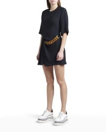 Stella McCartney Chain Draped Mini Dress at Neiman Marcus