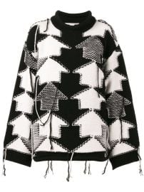 Stella McCartney Check Volume Jumper  1 095 - Shop AW17 Online - Fast Delivery  Price at Farfetch