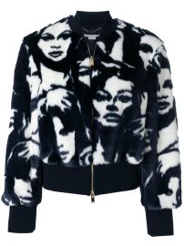 Stella McCartney Cropped Face Print Jacket at Farfetch