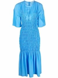 WornOnTV: Sunny’s blue smocked front dress on The View | Sunny Hostin ...