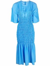 Stella McCartney Elasticated Panelled Dress - at Farfetch