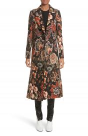 Stella McCartney Floral Tapestry Long Coat at Nordstrom