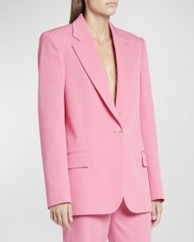 Stella McCartney Iconic Slim Boyfriend Blazer Jacket at Neiman Marcus