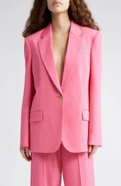 Stella McCartney Iconic Wool Stretch Gabardine Blazer at Nordstrom