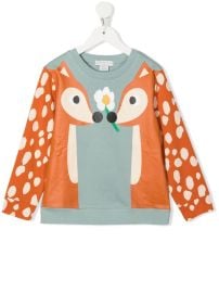 Stella McCartney Kids Graphic fox-print T-shirt - at Farfetch