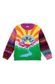 Stella McCartney Kids Kids Embroidered Rainbow Sweater at Nordstrom