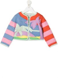 Stella McCartney Kids Palm Tree Quilted Jacket - Farfetch at Farfetch