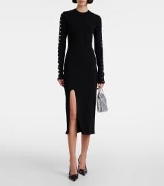 Stella McCartney Knitted midi dress at Mytheresa